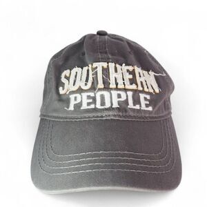 We People "Southern People" Distressed Adjustable Strapback Hat OS